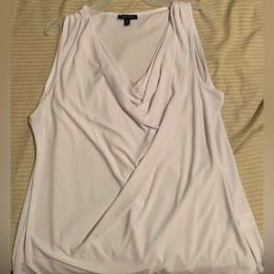 Sami & Jo Women’s sleeveless white top XL